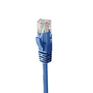 Patch cord UTP CAT6 CCA 30 centimetri colore blu