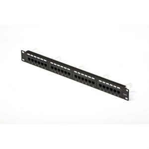 Patch panel UTP Cat6A 24 porte RJ45